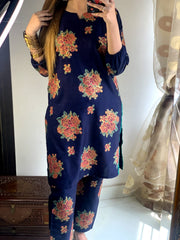 Gulaab Design 2 PC Premium Linen (Stitched)