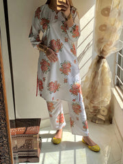 Gulaab Design 2 PC Premium Linen (Stitched)