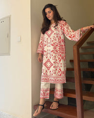 RAINBOW 2 PC Premium Linen (Stitched)