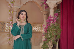 Amber Aura Embroidery 2-PC (Stitched)
